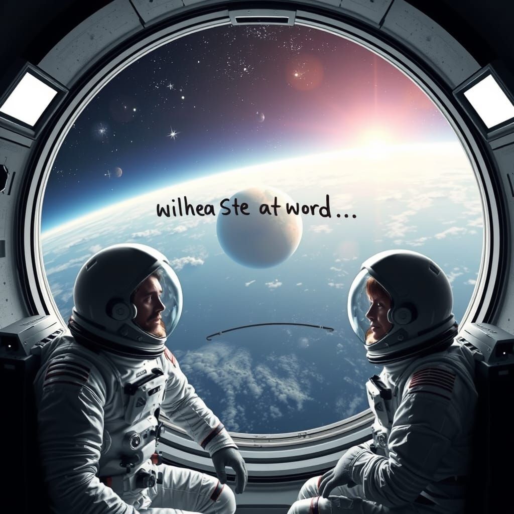 Cosmic Duo Discusses the Origins of the Universe in Space