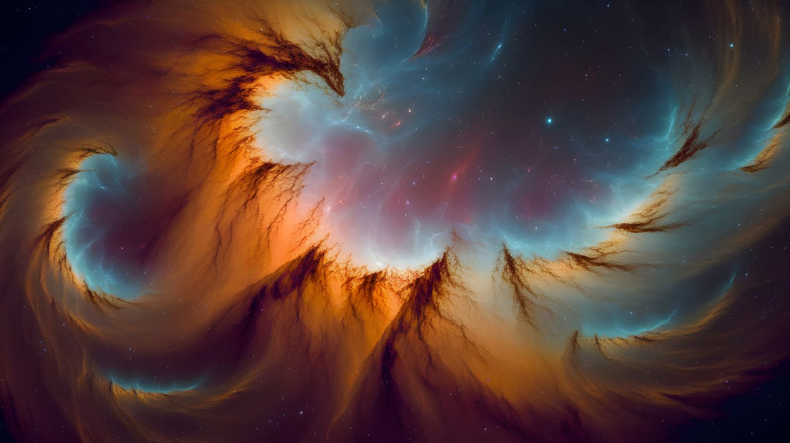 Light Speed Cosmic Traversal Panoramic View