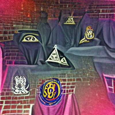 AI Generated Image of a Secret Society