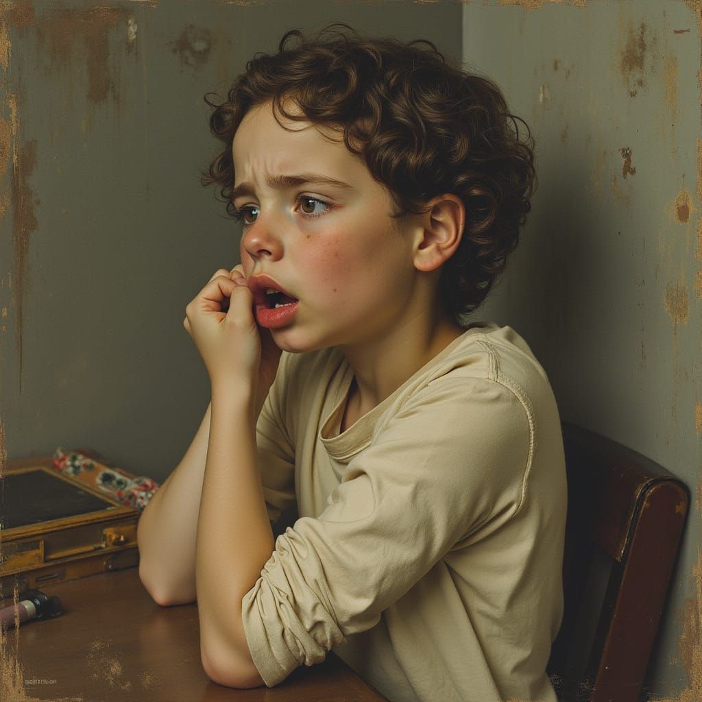Despair in the Style of Norman Rockwell