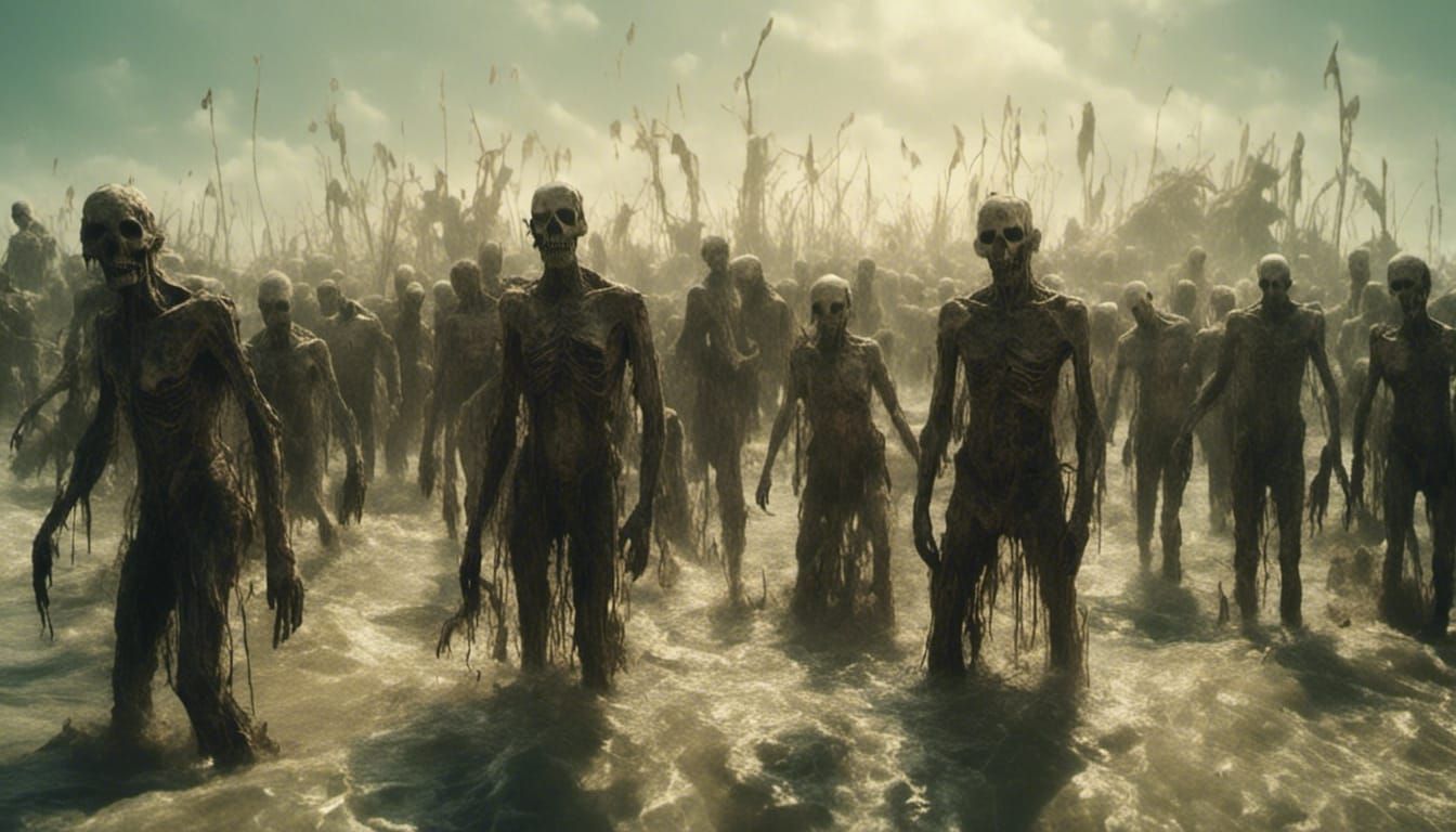 💀💀💀Zombies on the beach💀💀💀