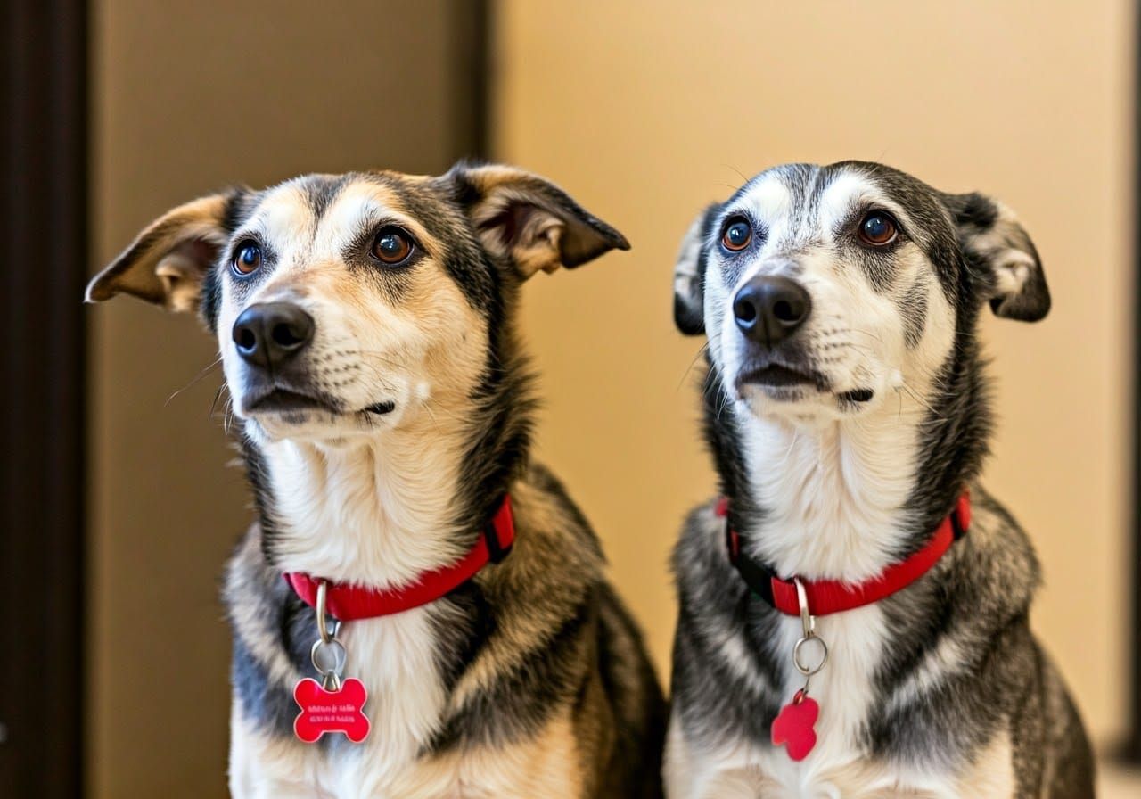 Hopeful Shelter Dogs Await Adoption