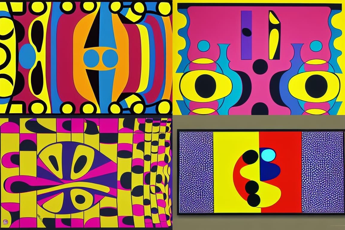 Yellow Submarine in 60's Pop Art Style