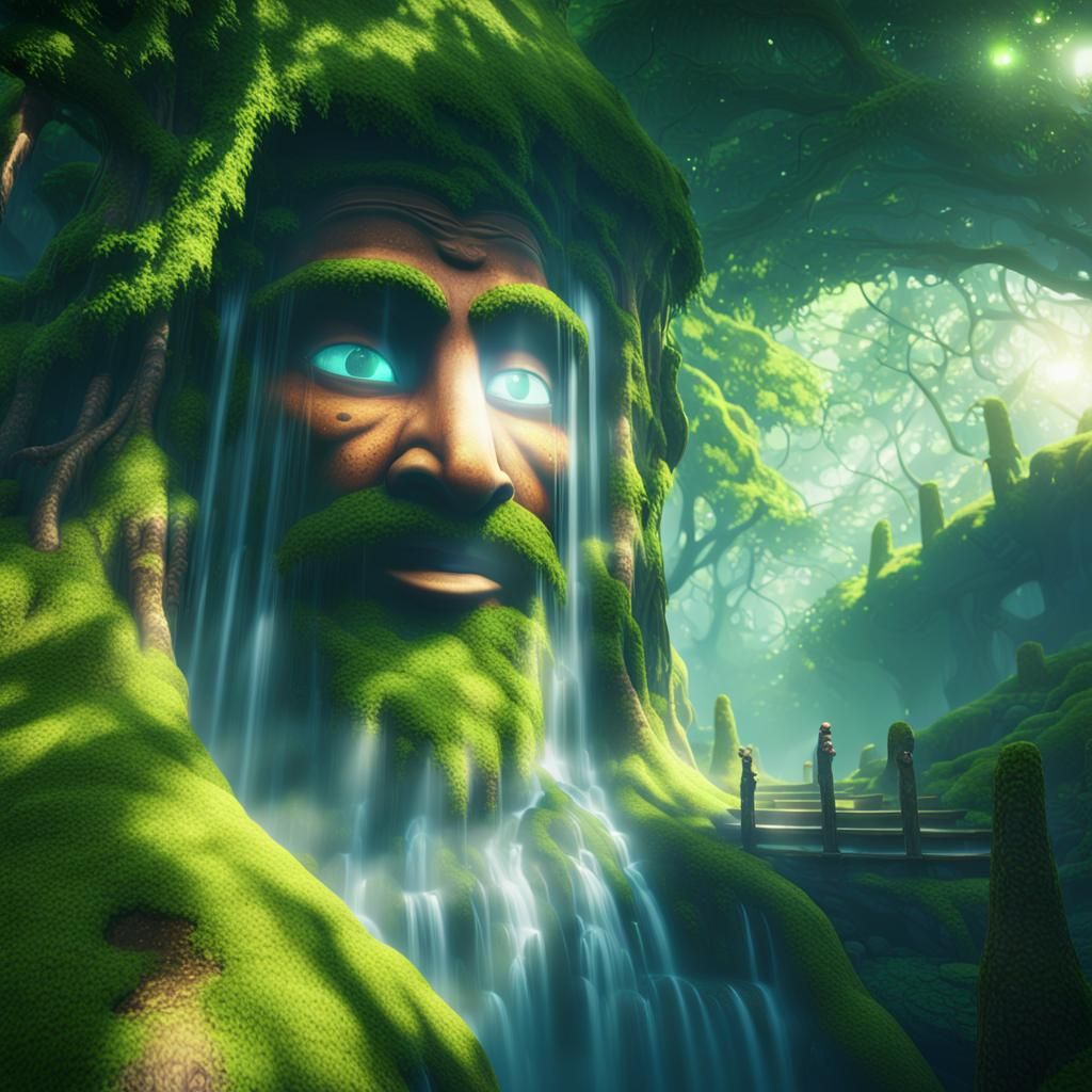 Mystical Forest Sanctuary in Unreal Engine 5