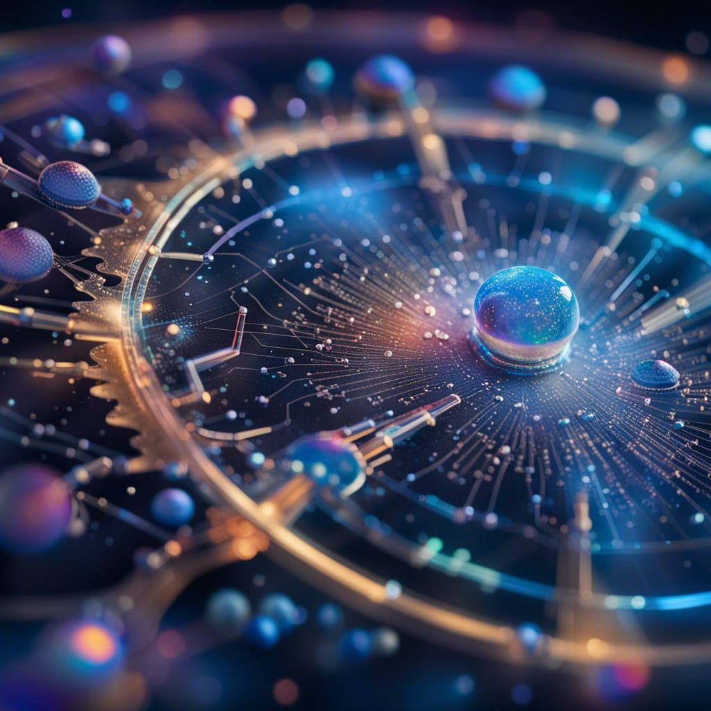 Holographic Universe: Macro Photography Infographic