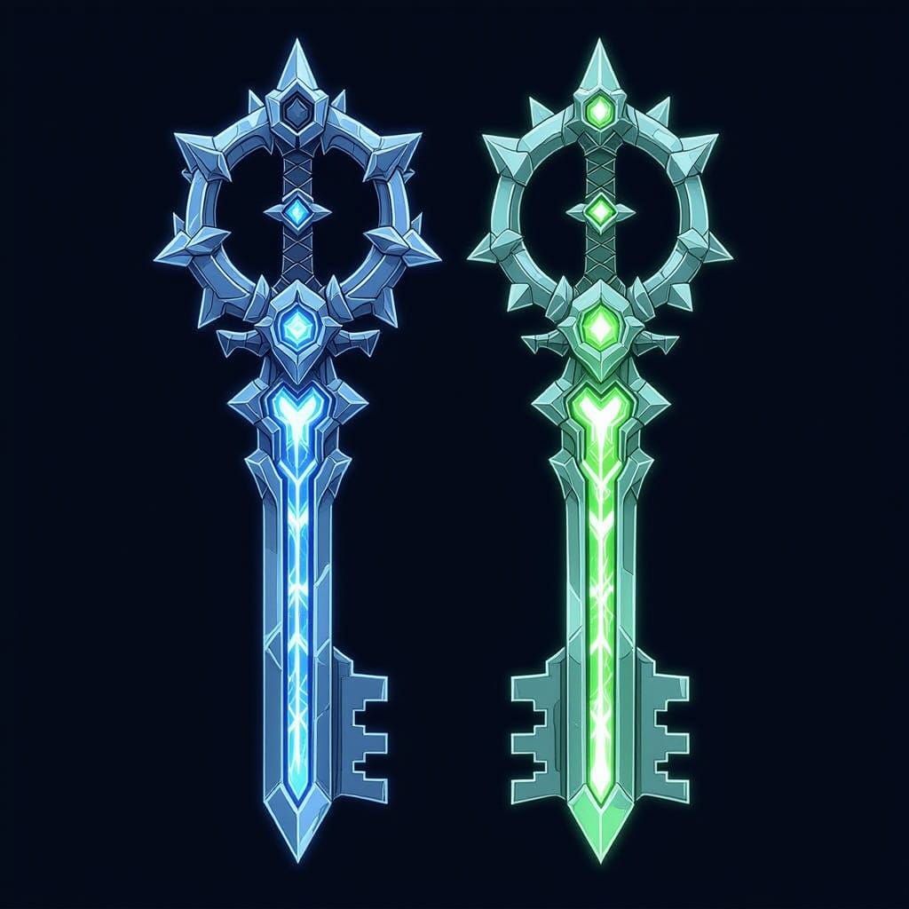 Epic Kingdom Hearts Keyblade Design Concept