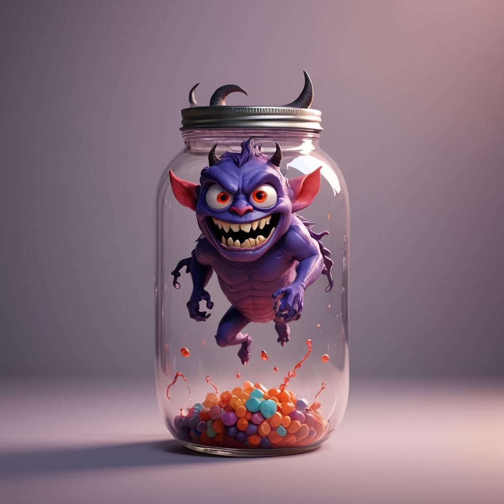 Demon in a jar