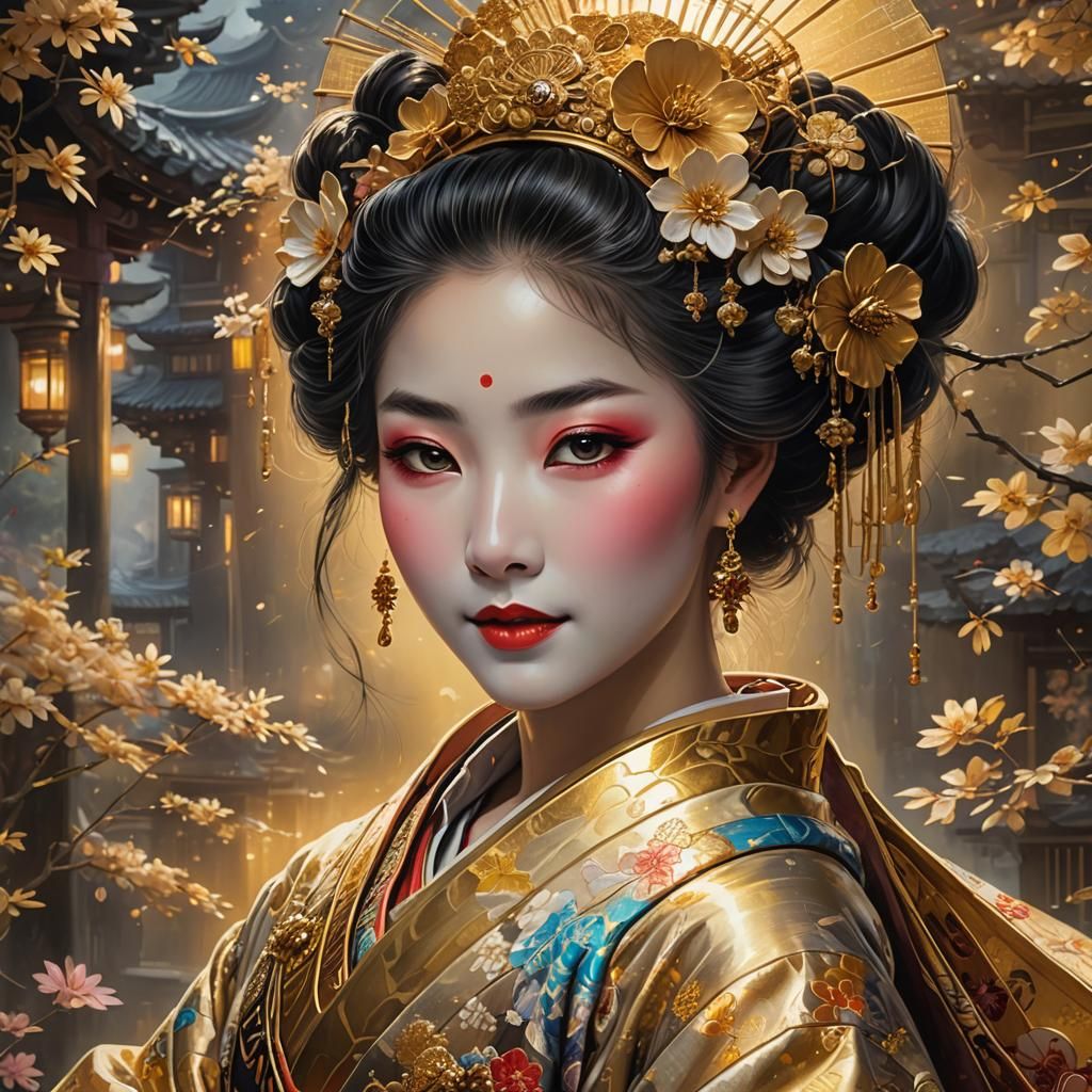 Beautiful Geisha