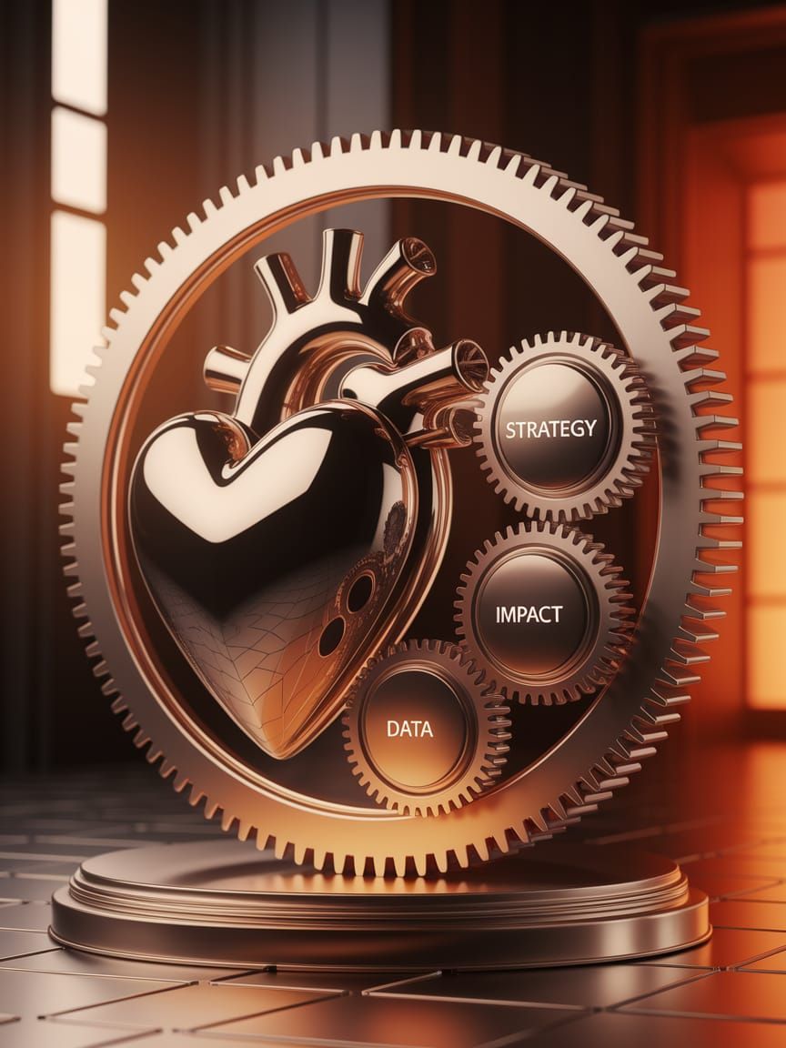 Heart Gear Mechanism 3D Render: Strategy, Data, Impact