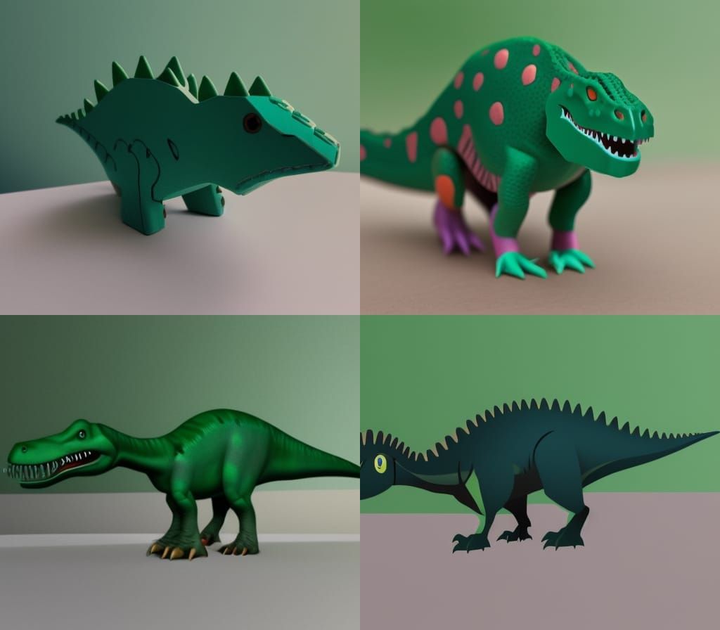 Dinosaur Render