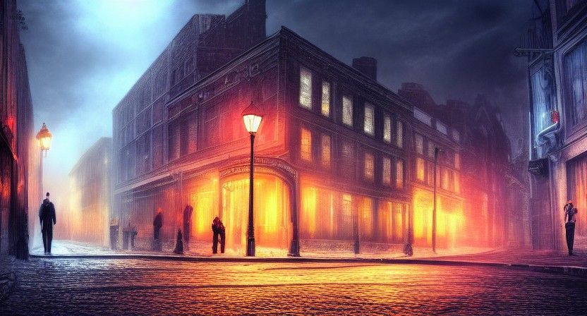 Hyperdetailed Eldritch Concept Art of Jack the Ripper