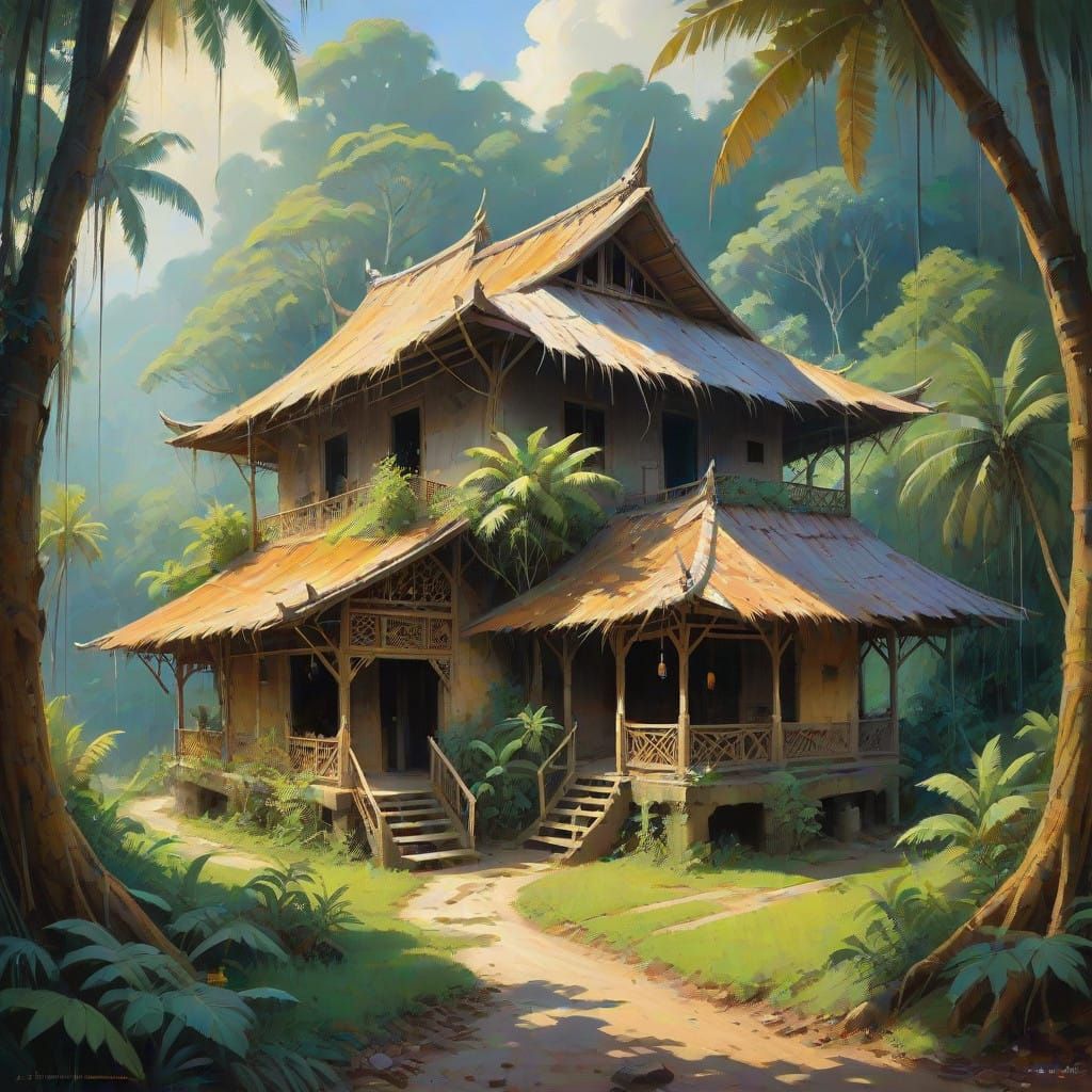 Bunian Village Depths, Hidden in Jungle Riches