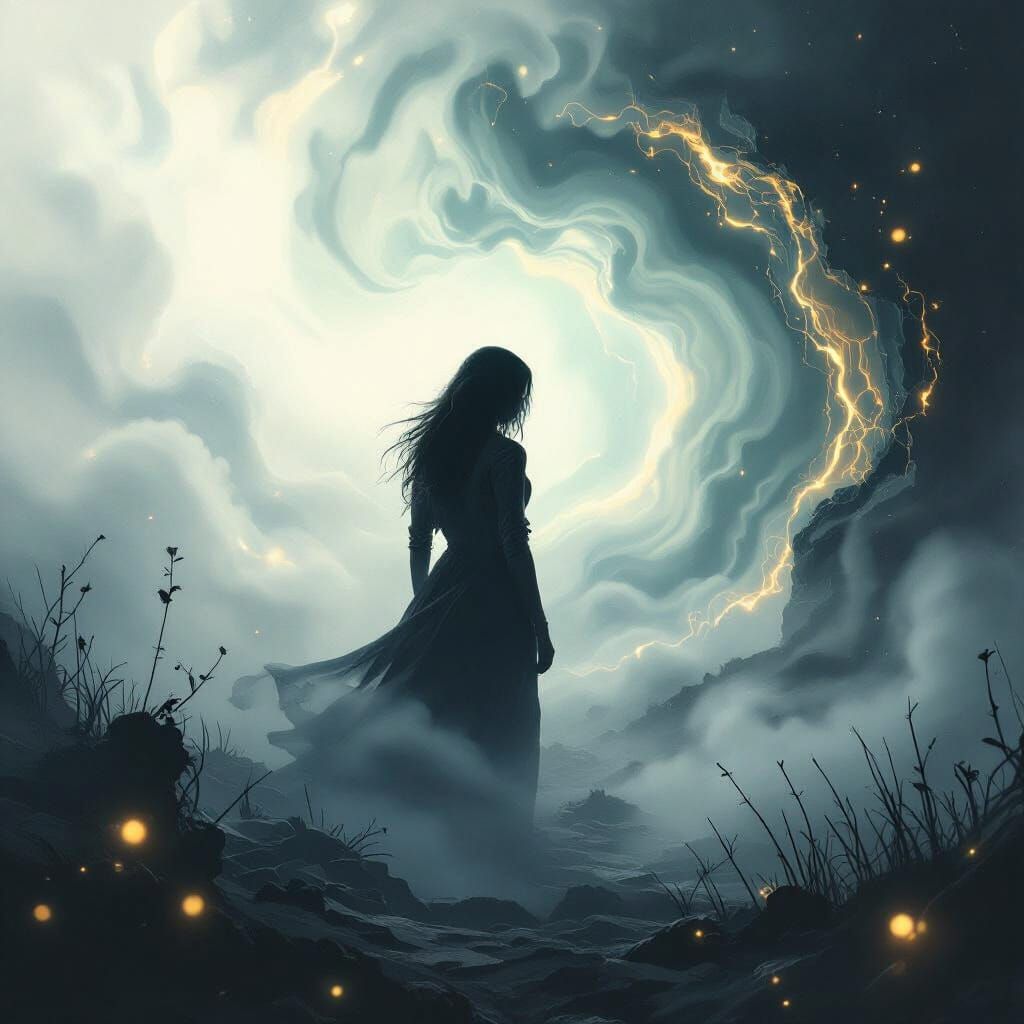 Mysterious Woman Finds a Hidden Dimension