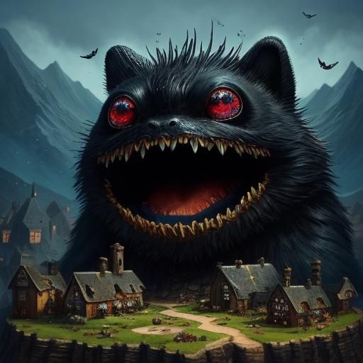 Bejeweled Mountain Eats Village: Cronenberg Nightmare
