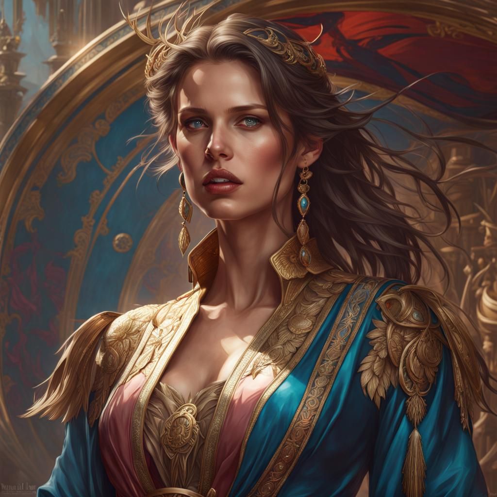 Marine Vacth beautiful portrait