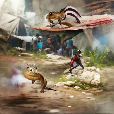 Chipmunk's Epic Journey: A Lone Wanderer