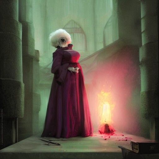 Epic Battle: Fluffy Pink Character vs. Evil Lord