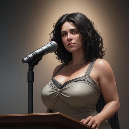 Woman Lawyer Delivers Speech for Gender Equality