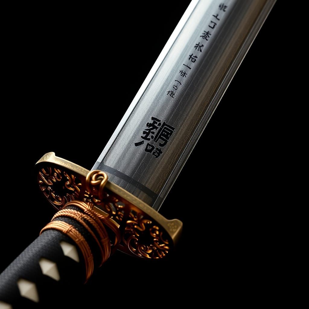 Japanese Masterpiece Honjo Masamune Sword in Lacquerware Sty...