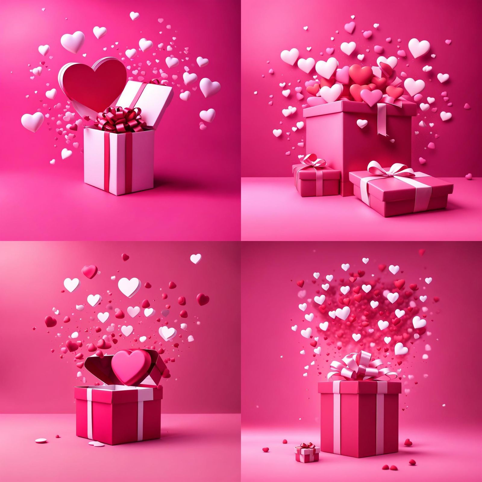 Valentine's Day Scene in Unreal Engine Style