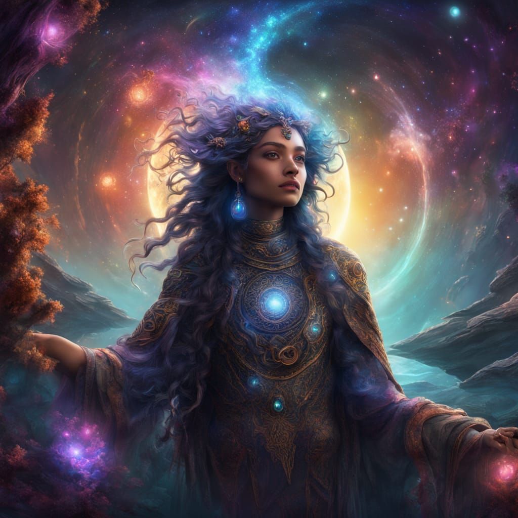 Cosmic Witch in Hidden Cavern