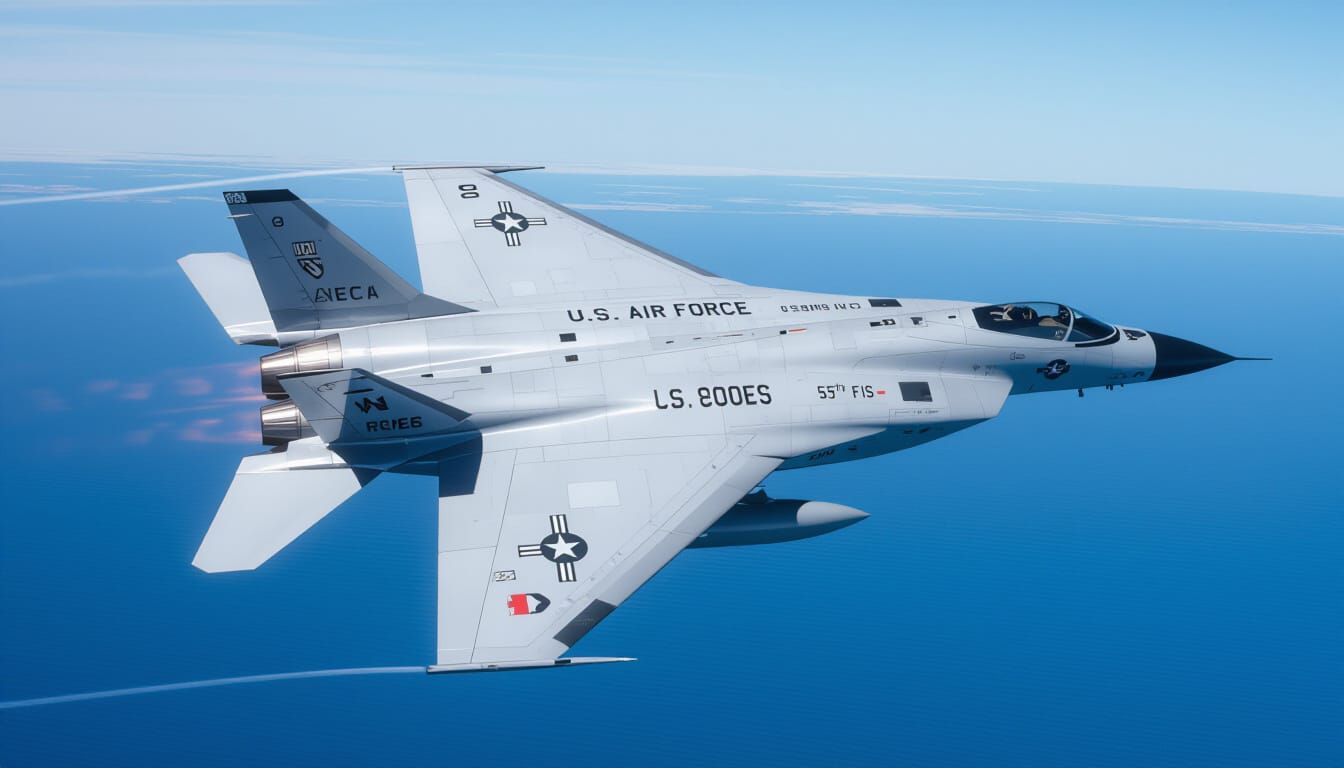 USAF Mach 3+ Interceptor over Iceland