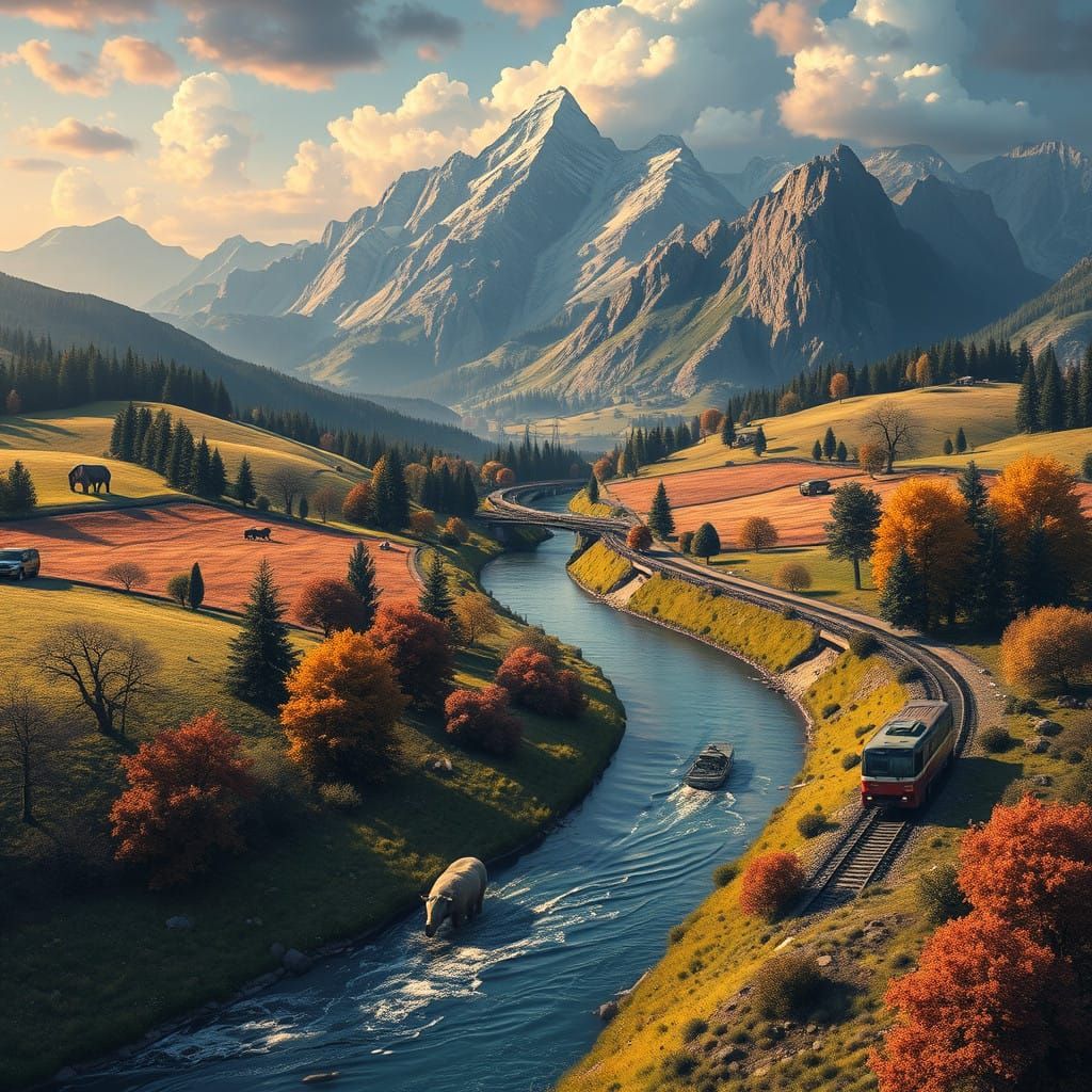 American Landscape Tapestry Unfolds Amidst Optimistic Optimi...