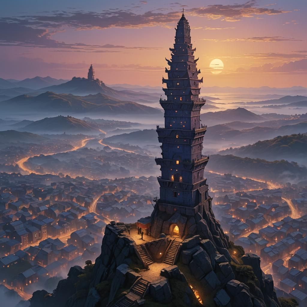 Bragao on Mystical Tower: Fantasy Concept Art