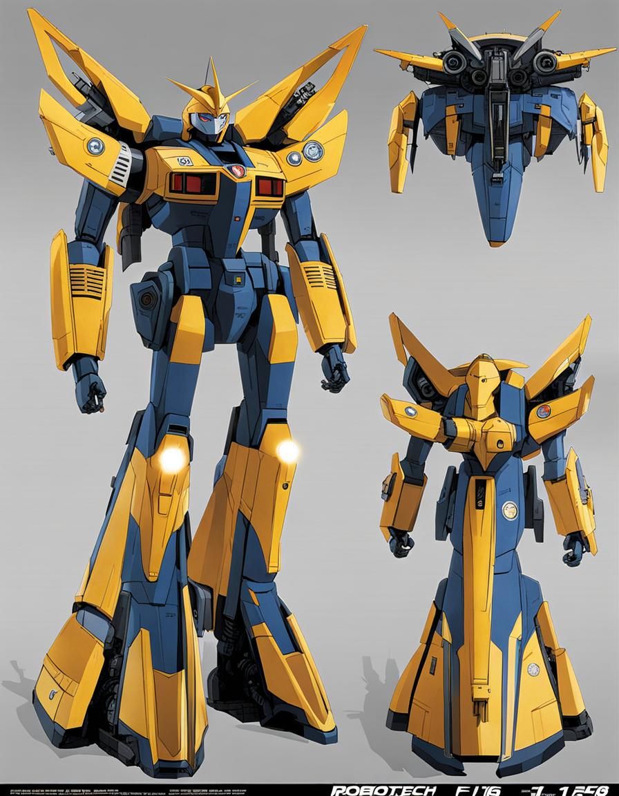 veritech from robotech f-16