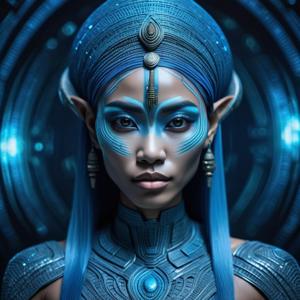 BLUE ALIEN: Beautiful Asian Women