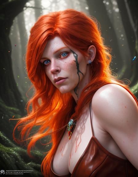 Redhead dryad II