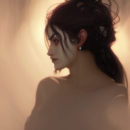 Cthulhu Sketch in Gothic Horror Style