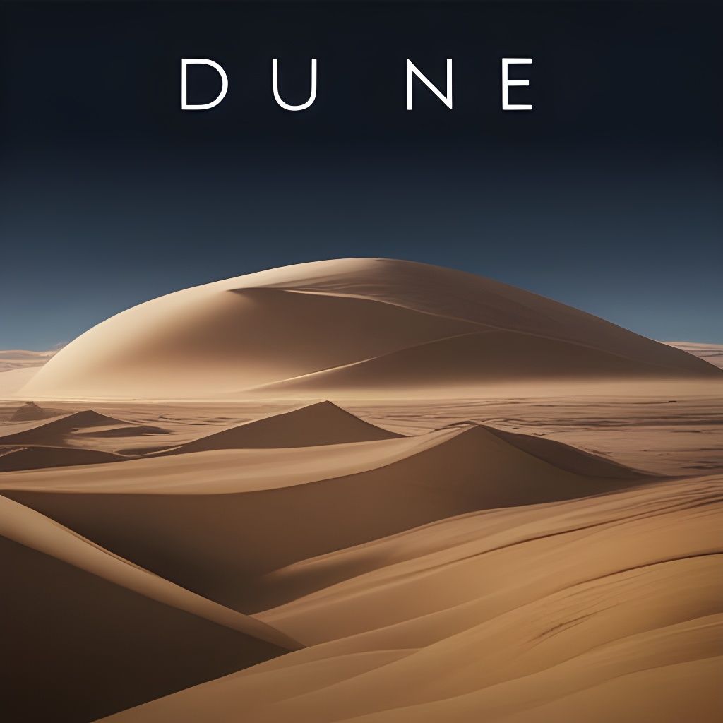Dune 2021: Detailed Matte Painting in Deep Color