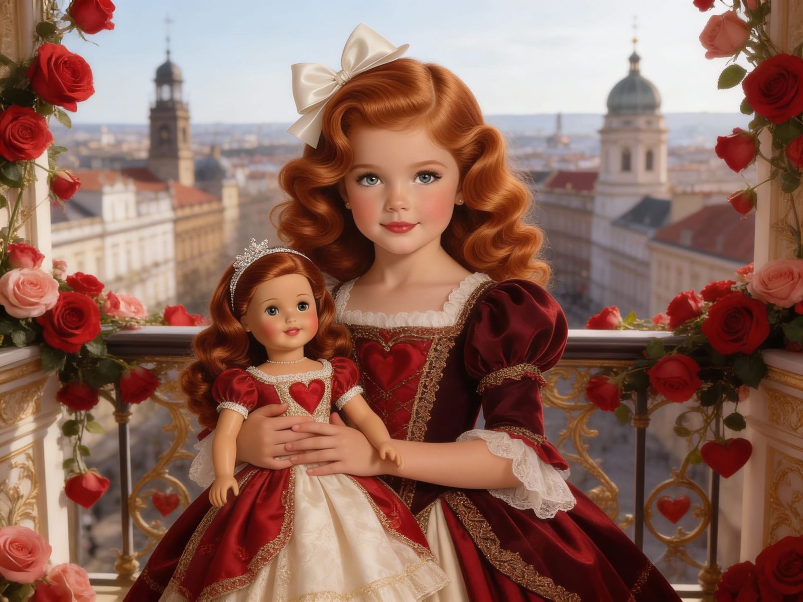 Valentine's Day Romance on a Historic Balcony