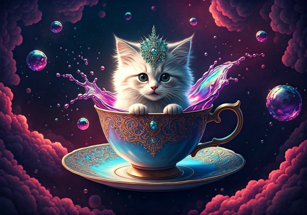 Surreal Whimsy in Vibrant Hues