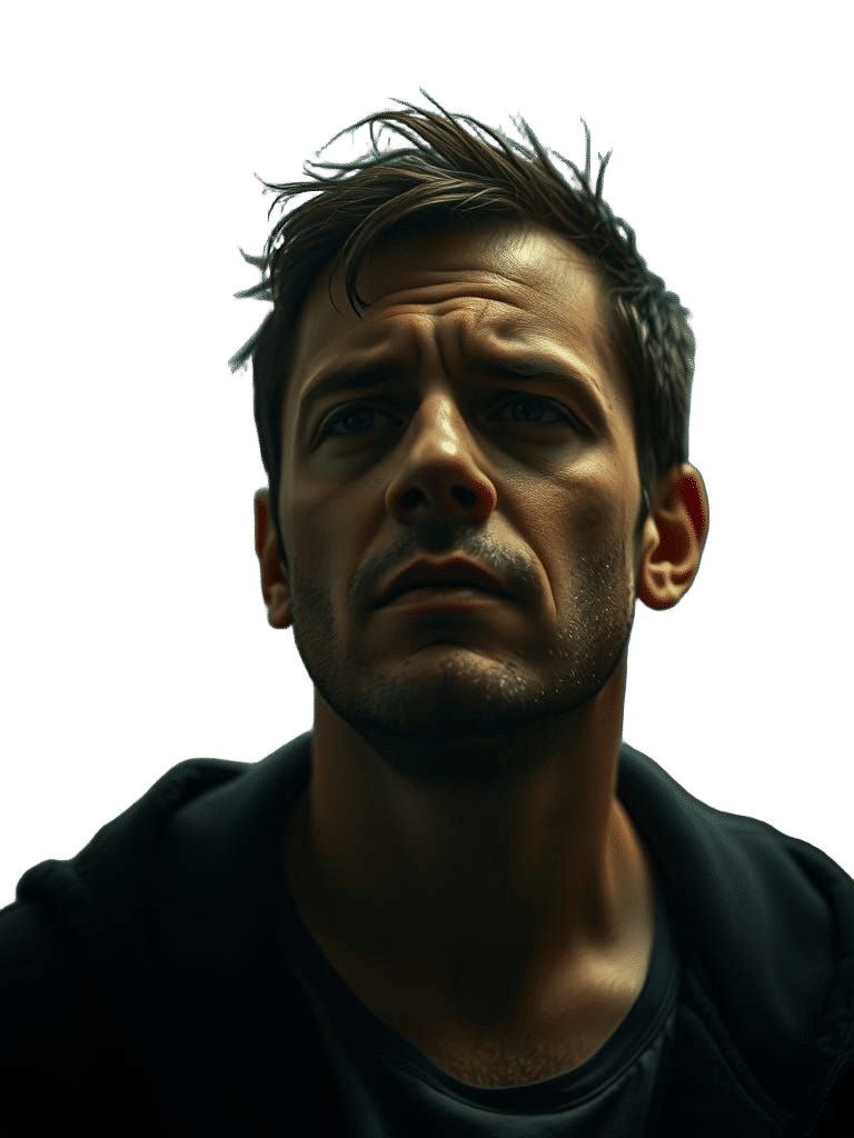 Cinematic Still of Obsessive Thought on Film