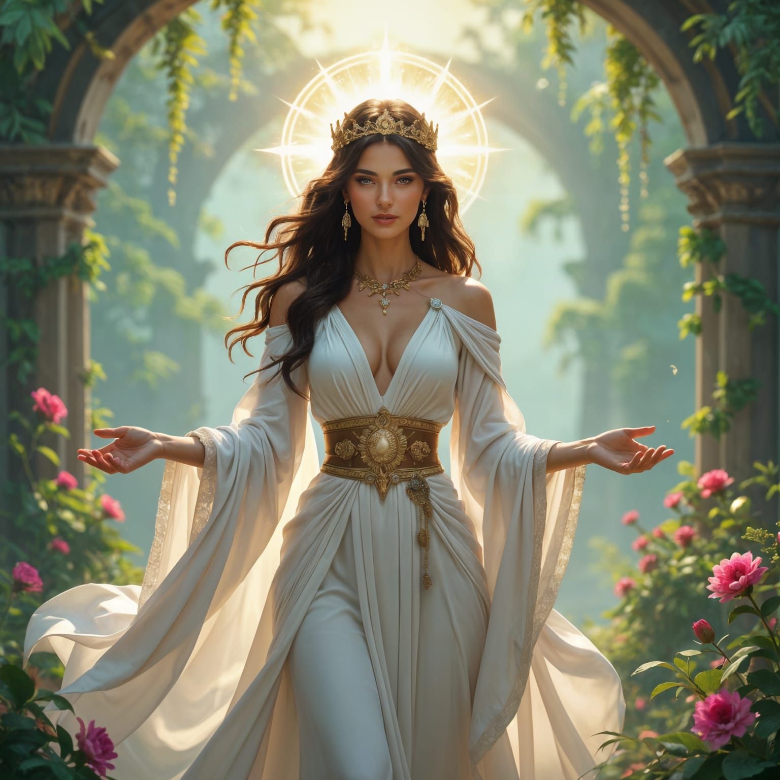 Luminous Goddess Ruling the World