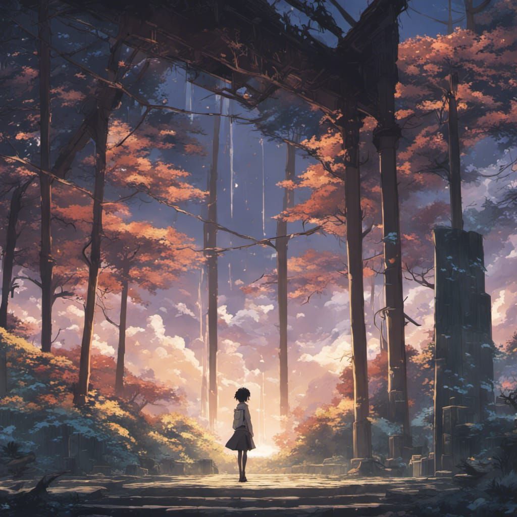 Solo Leveling: Studio Ghibli Anime Key Visual