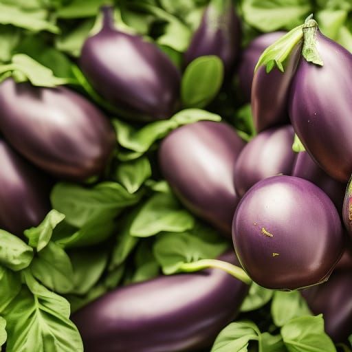 Eggplant Close-Up: Professional Natural Light Photography