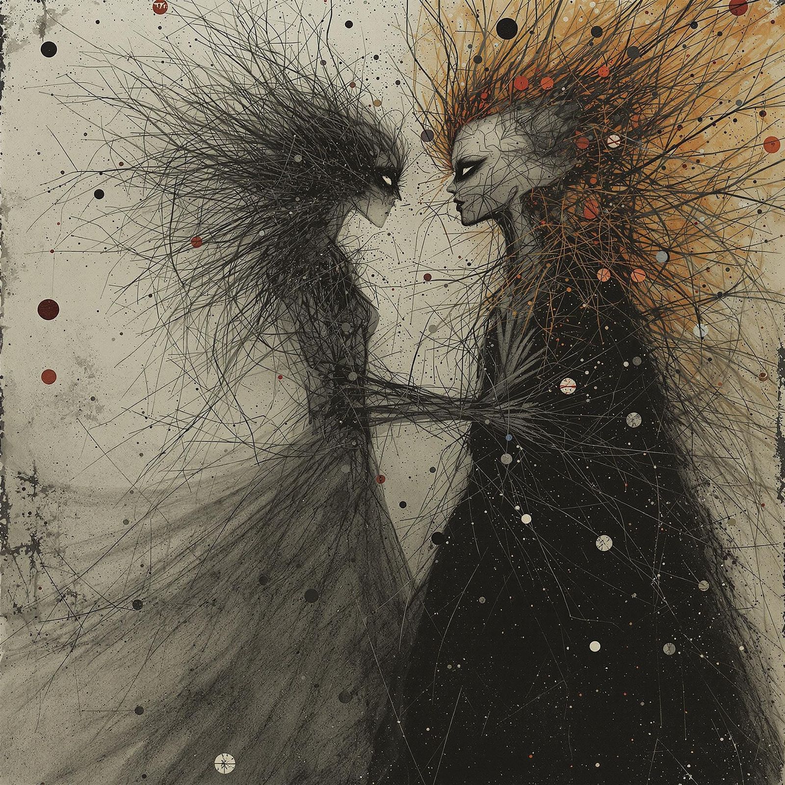 Entangled Figures: The End of a Relationship