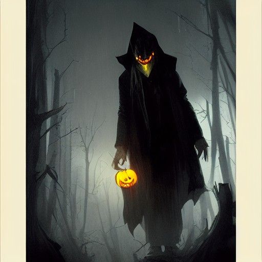 Sinister Trick or Treat Scene