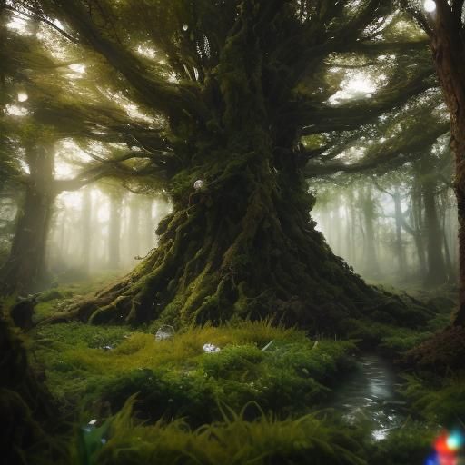 Enchanted Forest Rendered with Daz3D and CryEngine