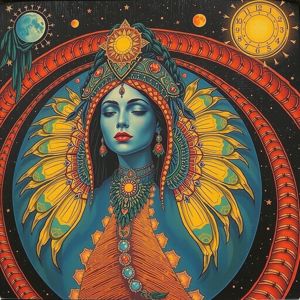 AI-Generated Abstract Concepts of Perfection and Artistry