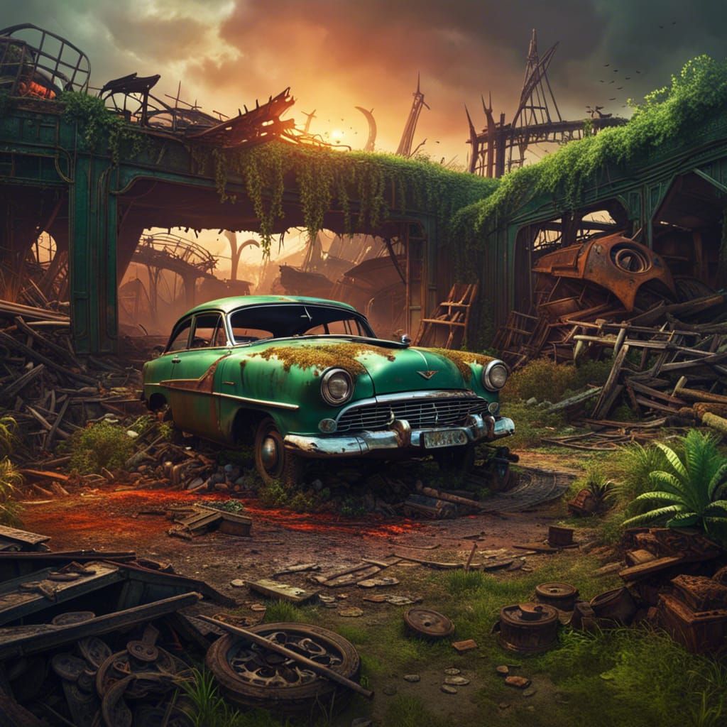 Post Apocalyptic Car Dealership 🚘