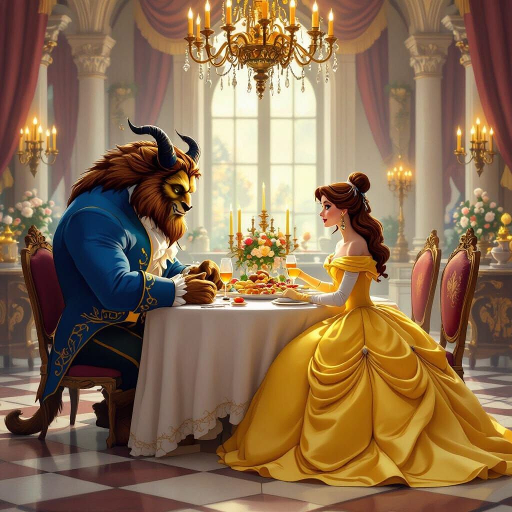 Belle and Beast Dinner: Romanticism and Baroque Fantasy