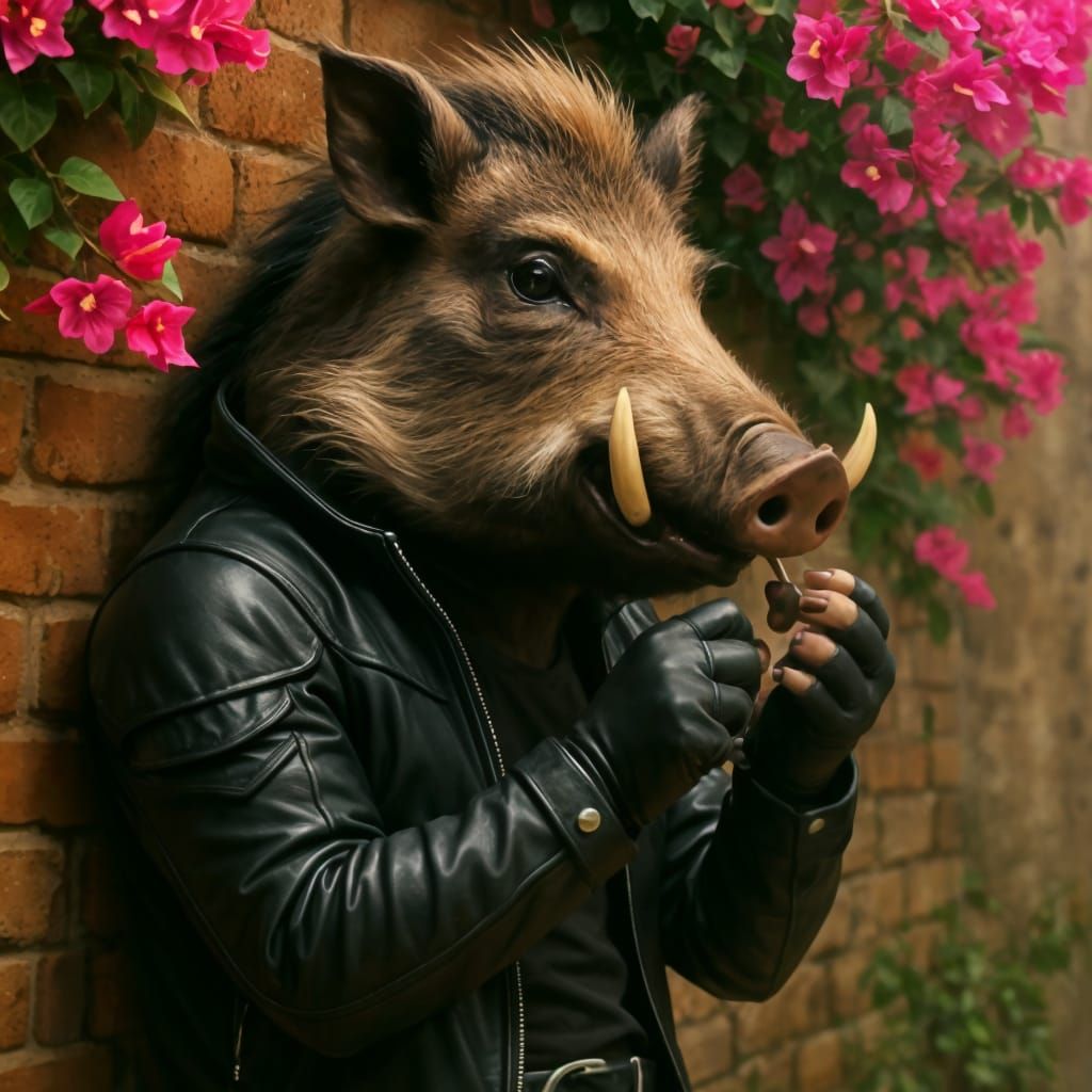 Biker Boar Files Nails by Bougainvillea