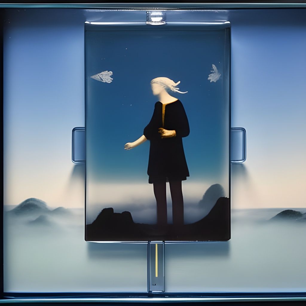 Surreal Wanderer Above the Sea of Fog