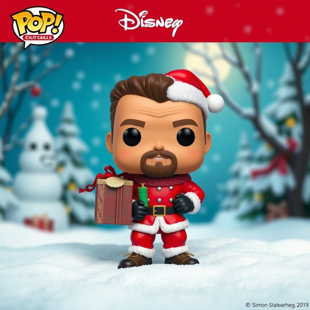 Funko Pop Figure Disney Arnold Schwarzenegger in the Movie C...