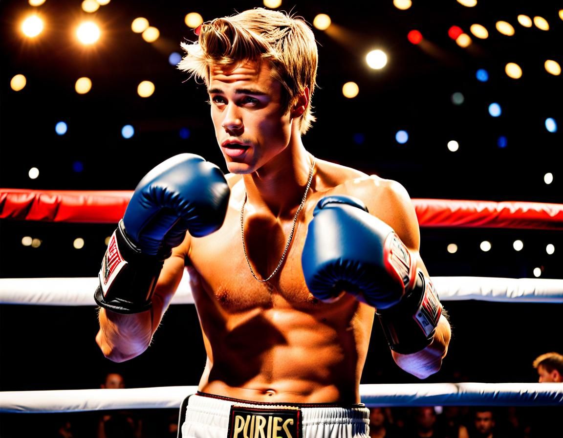 Justin Bieber Boxing # 2