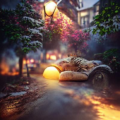 Night's Survivor: Volumetric Lighting in 16k Resolution